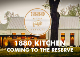 1880 Kitchen coming to The Reserve.