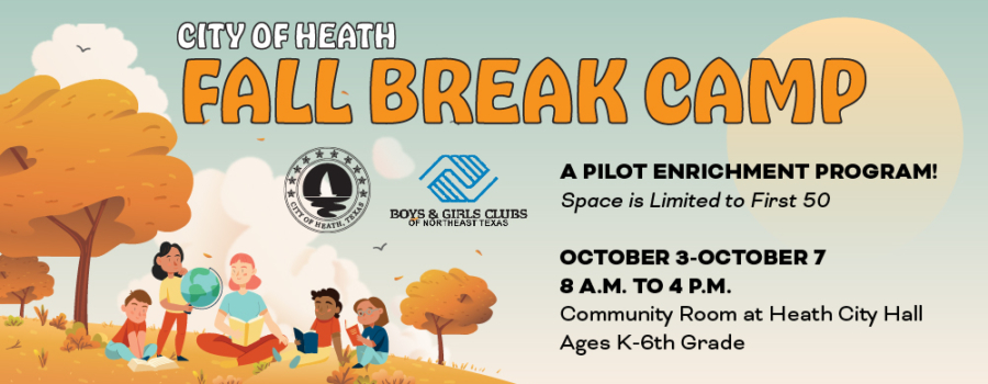 Fall Break Camp Graphic