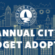 Annual City Budget Adopted.