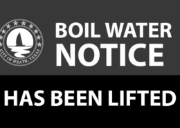 The Boil Water Notice has been lifted