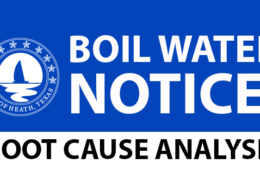 Boil Water Notice Root Cause Analysis