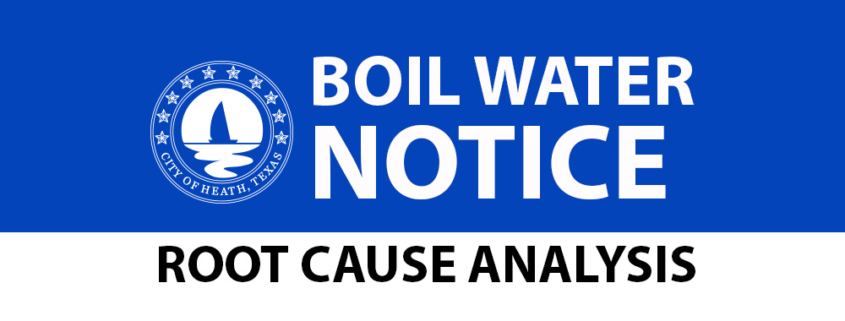 Boil Water Notice Root Cause Analysis