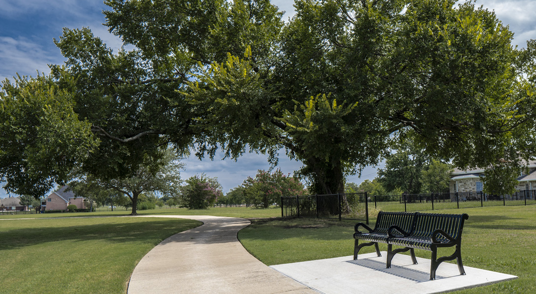 PATH program benches installed at Towne Center Park