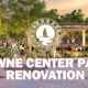 Rendering of Towne Center Park renovation.