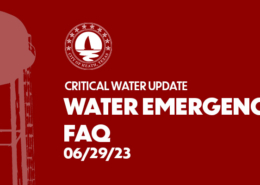 Water Emergency FAQ